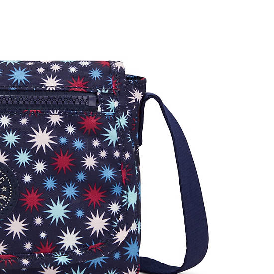 Kipling Sabian Printed Crossbody Mini Bag Funky Stars | CA 1352BE